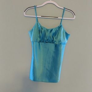Teal camisole